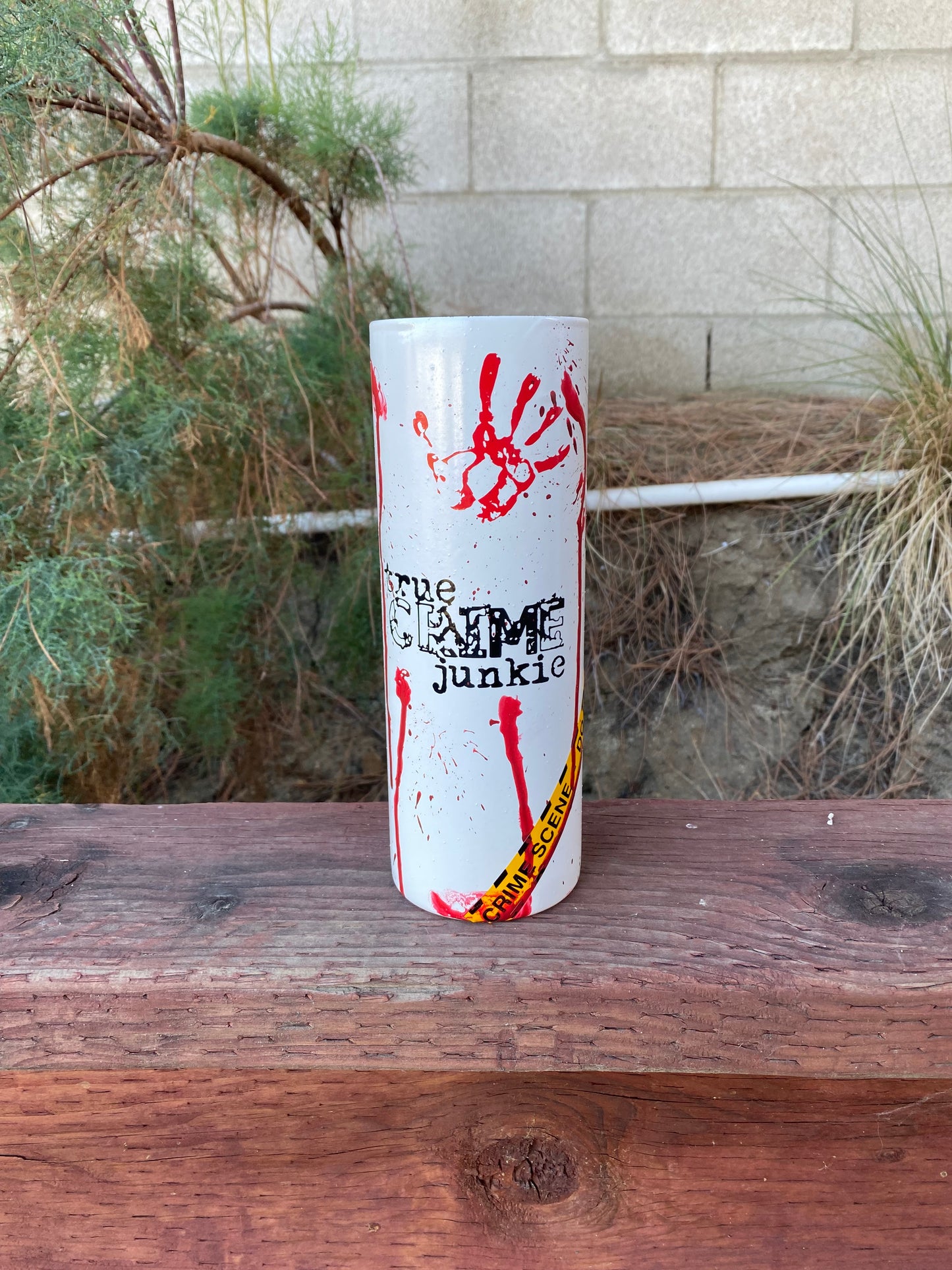 True Crime Junkie Tumbler