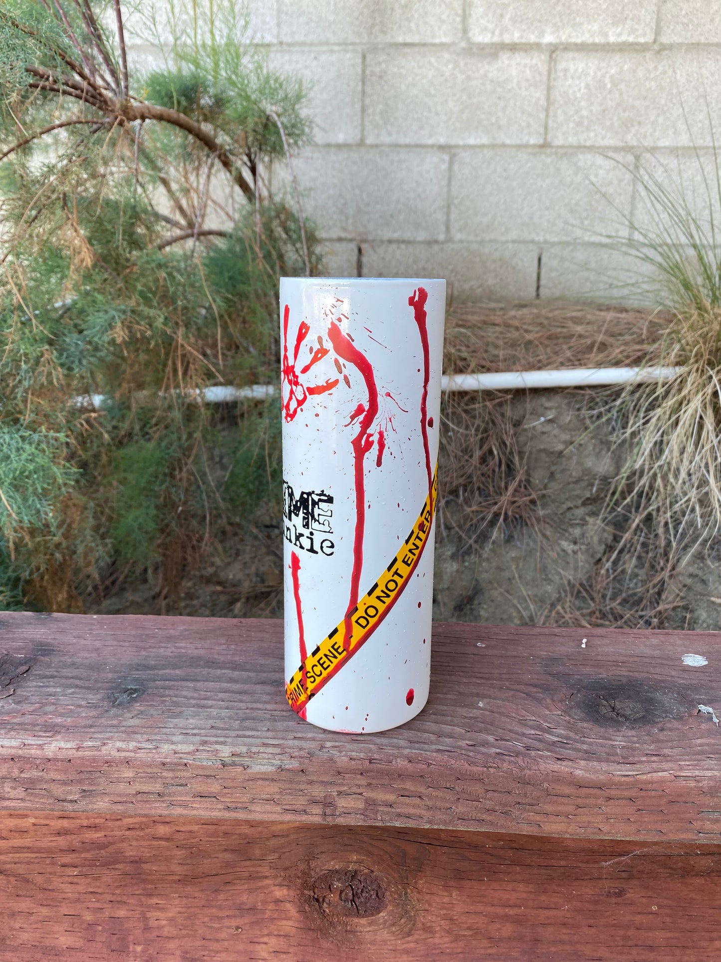 True Crime Junkie Tumbler