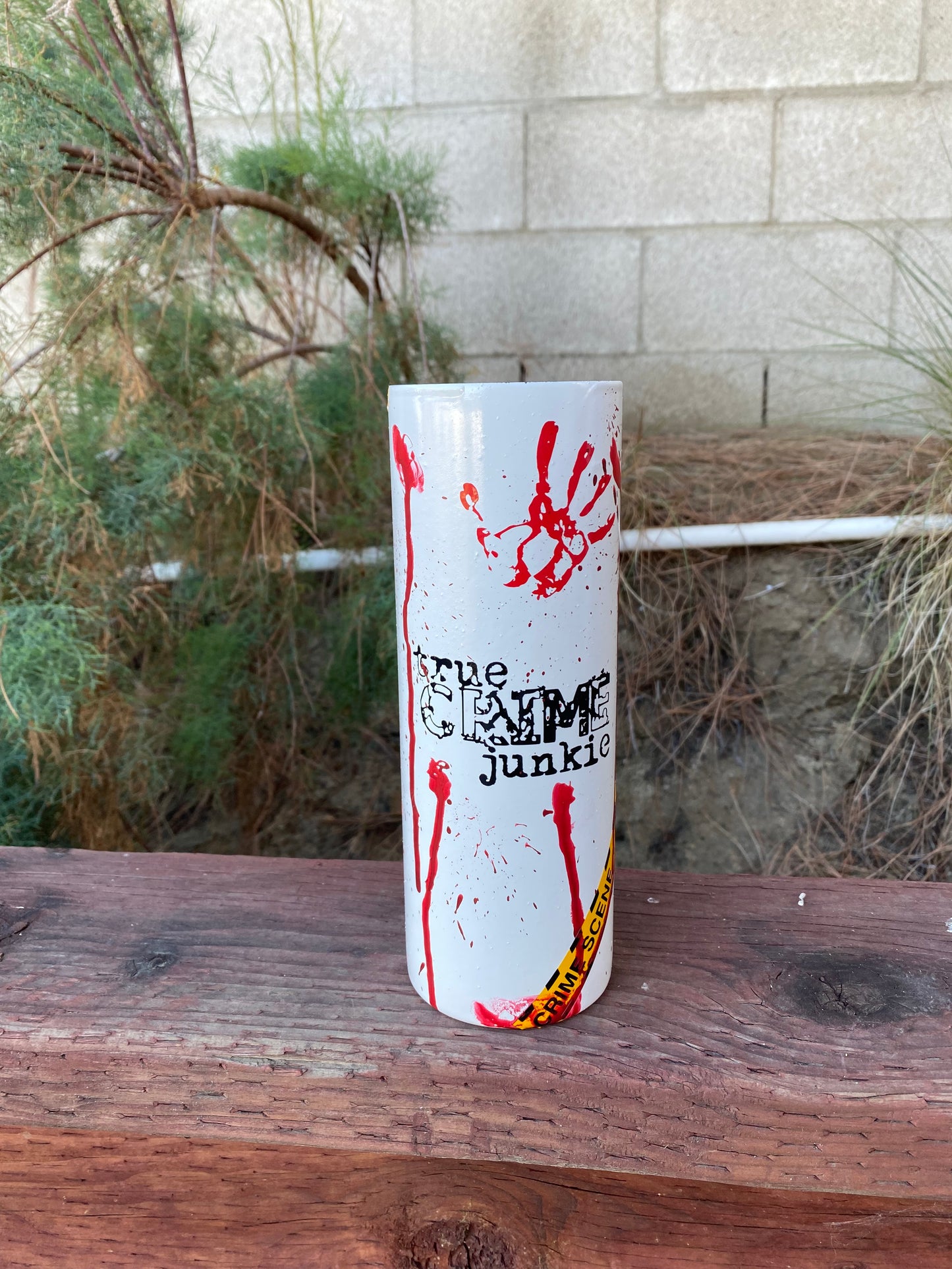 True Crime Junkie Tumbler