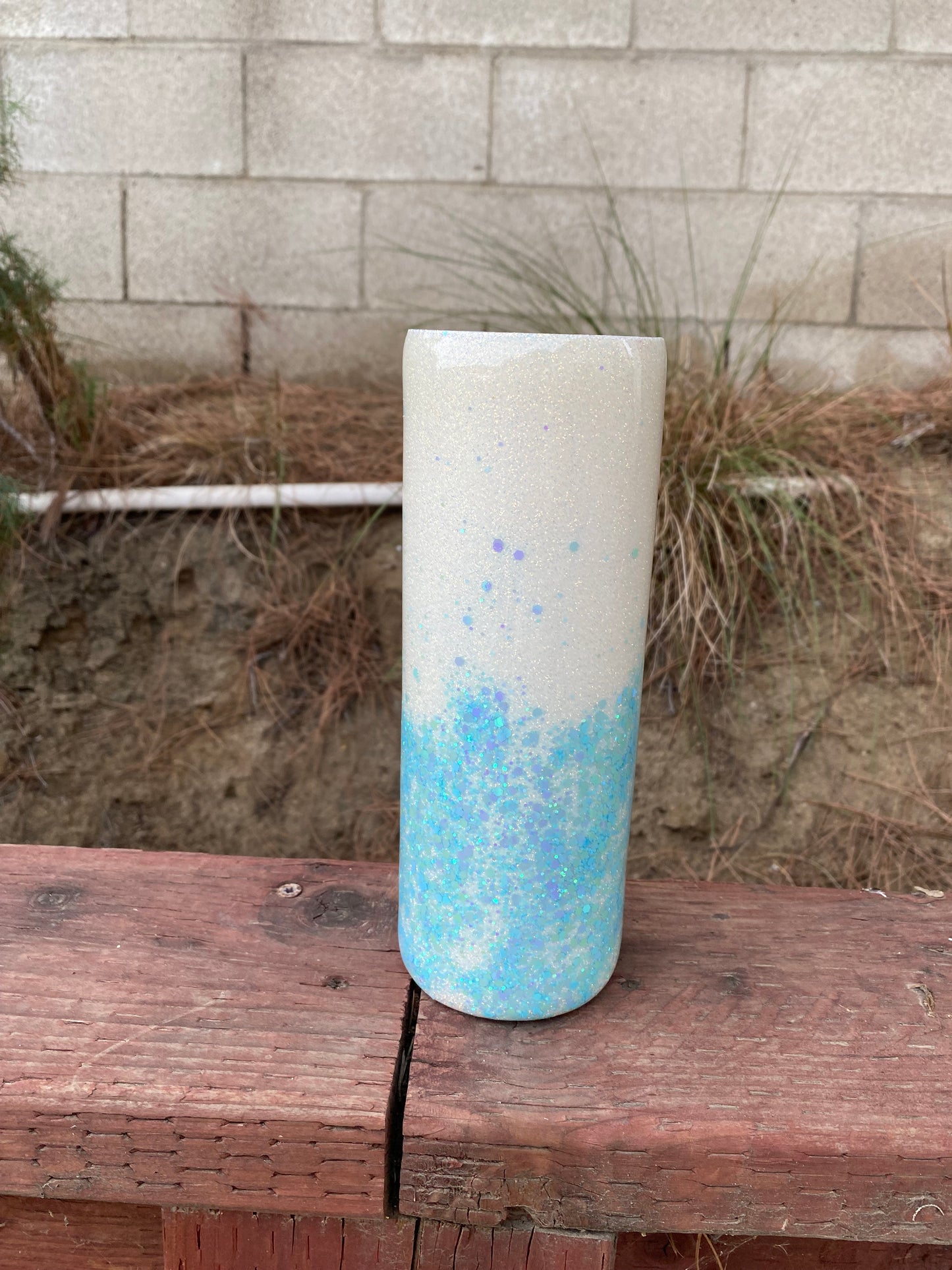 Ombre Snowflake Tumbler