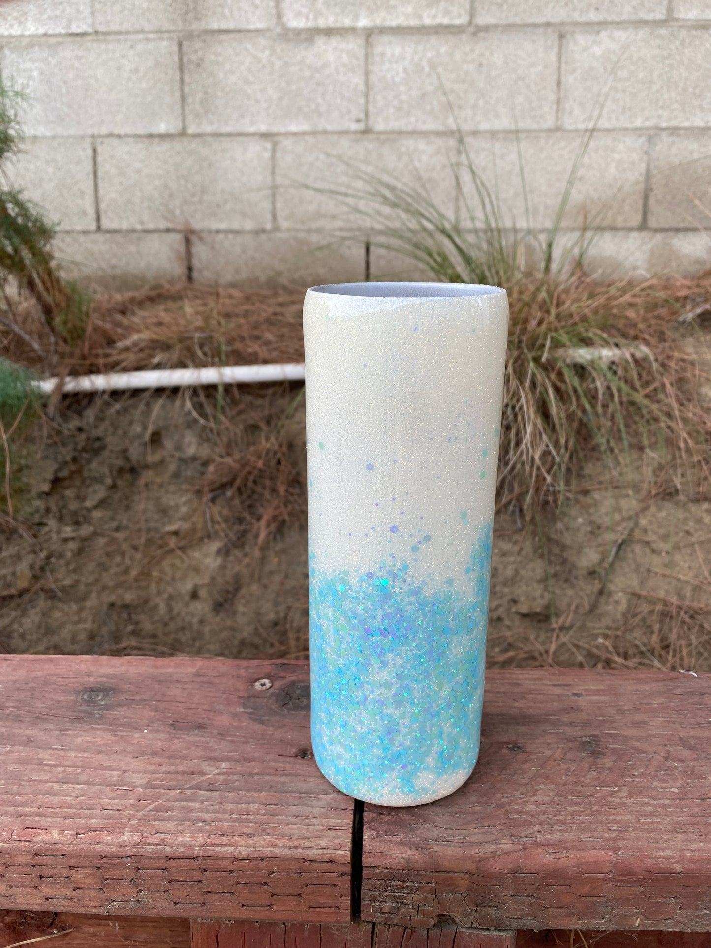 Ombre Snowflake Tumbler