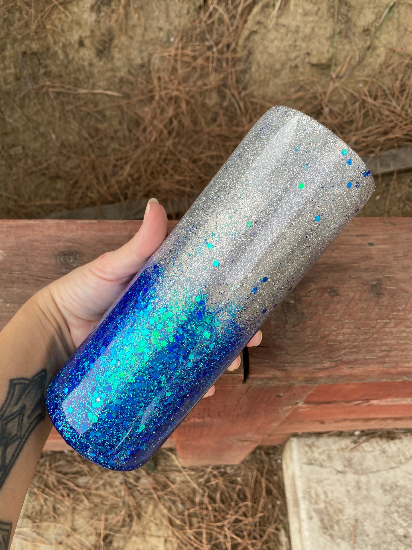 Color Shift Ombre Mermaid Tumbler