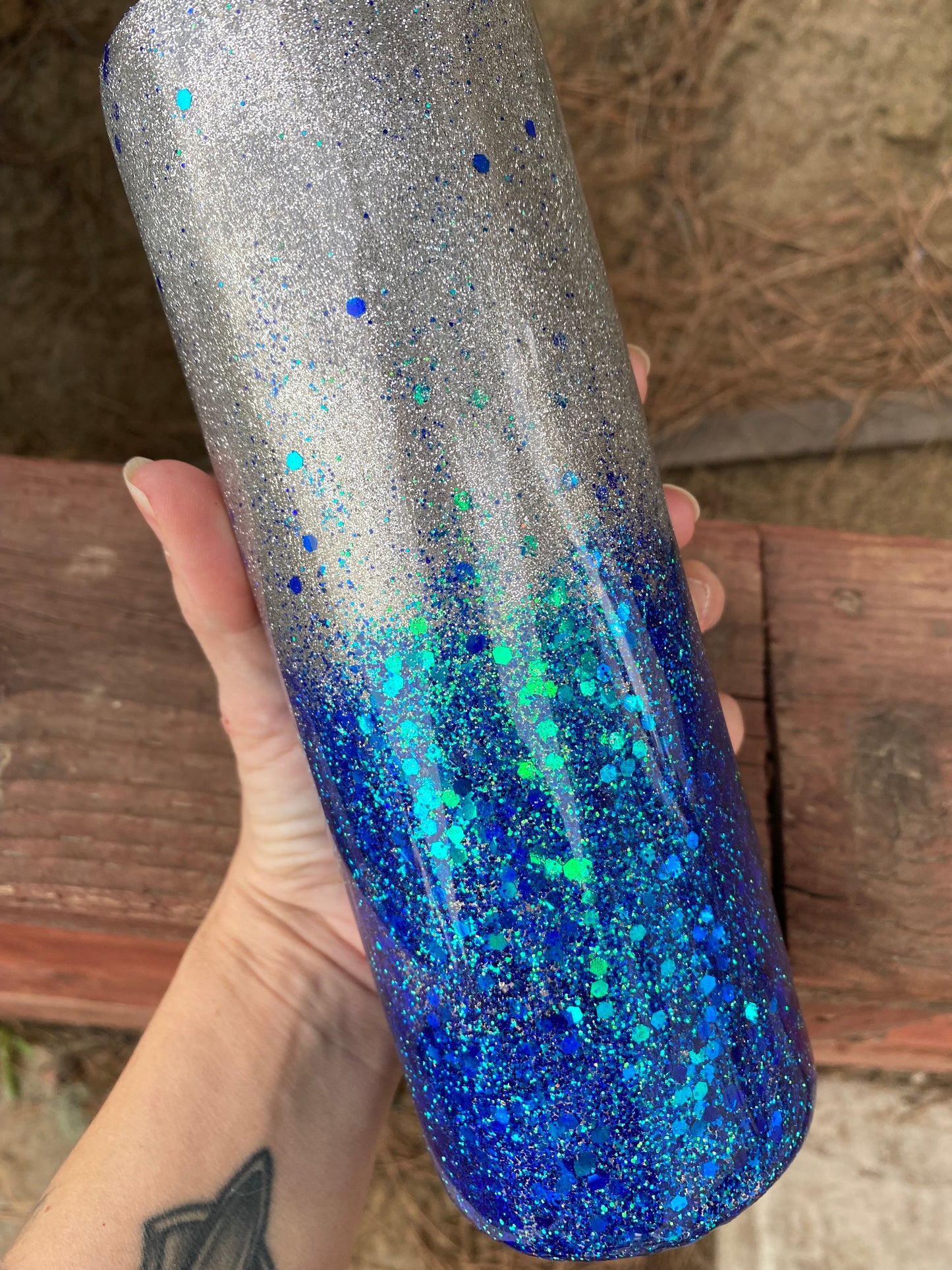 Color Shift Ombre Mermaid Tumbler