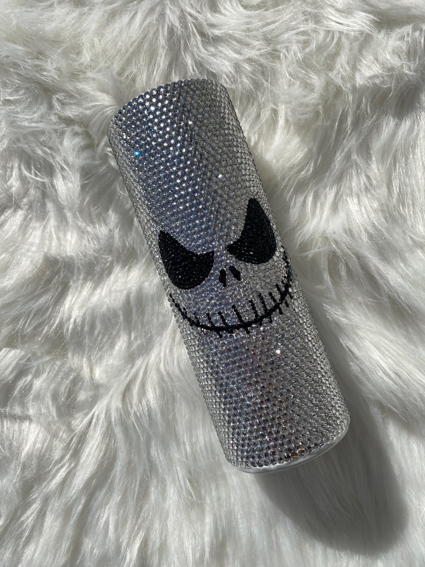 Jack Skellington Rhinestone Tumbler