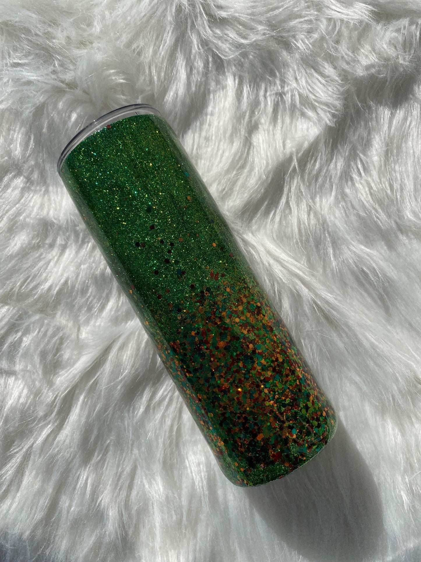 Camouflage Glitter Ombre Tumbler