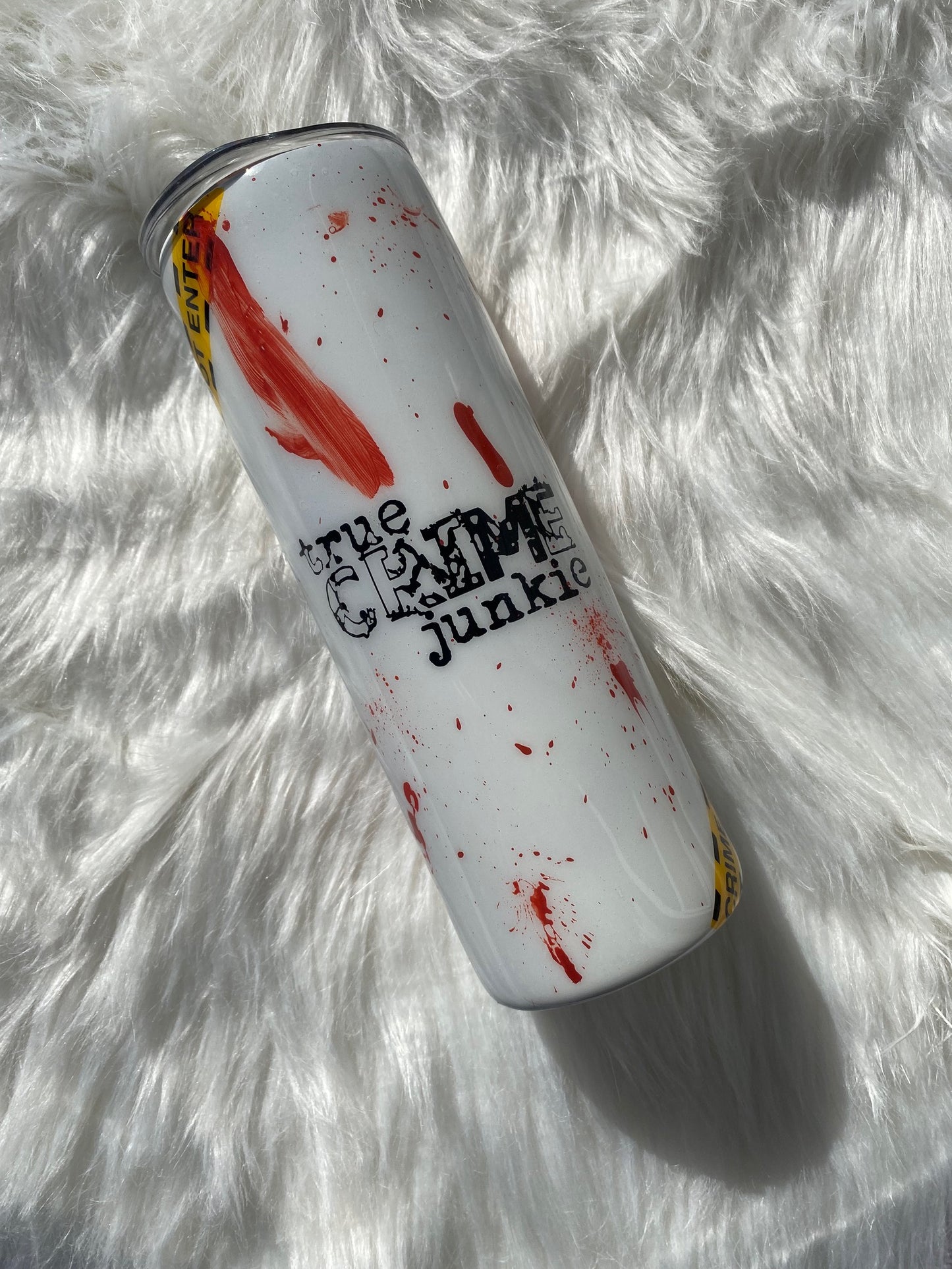 True Crime Junkie Tumbler