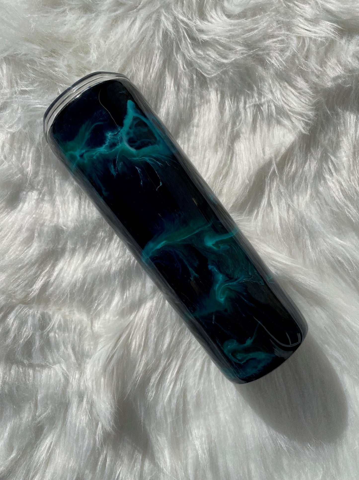 Teal Lightening Tumbler