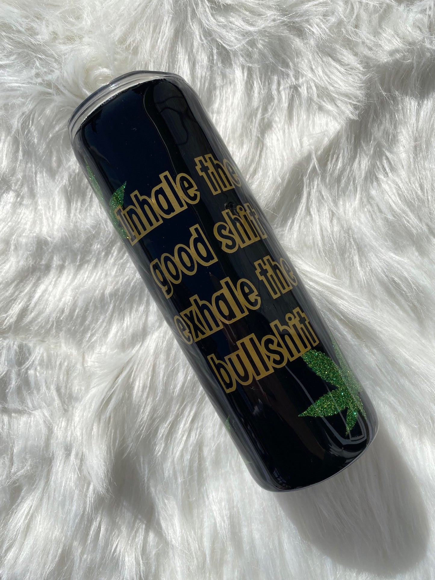 Inhale the Good, Exhale the Bad Tumbler